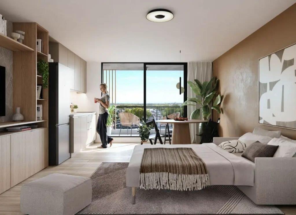 Venta apartamento monoambiente Tres Cruces Nosrum Plaza III