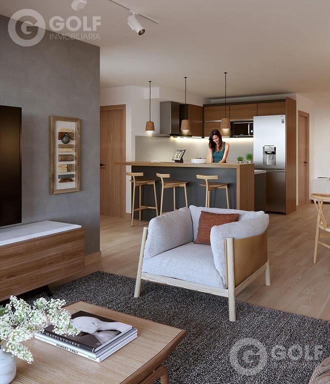 Venta de apartamento de 1 dormitorio con terraza en Pocitos
