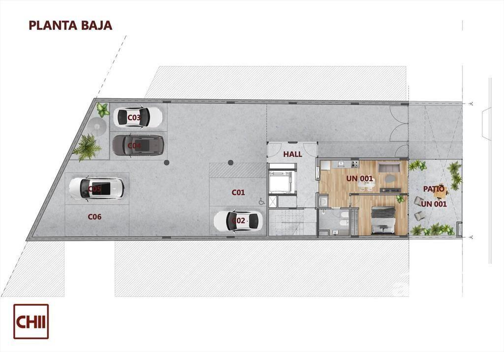Venta apartamento un dormitorio en Pocitos