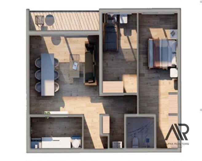 Apartamento en venta c/ cochera en Lausana