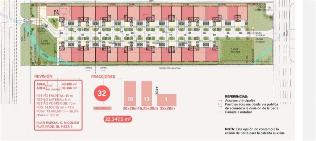 Venta de terreno, parque empresarial | Ruta Inter balnearia