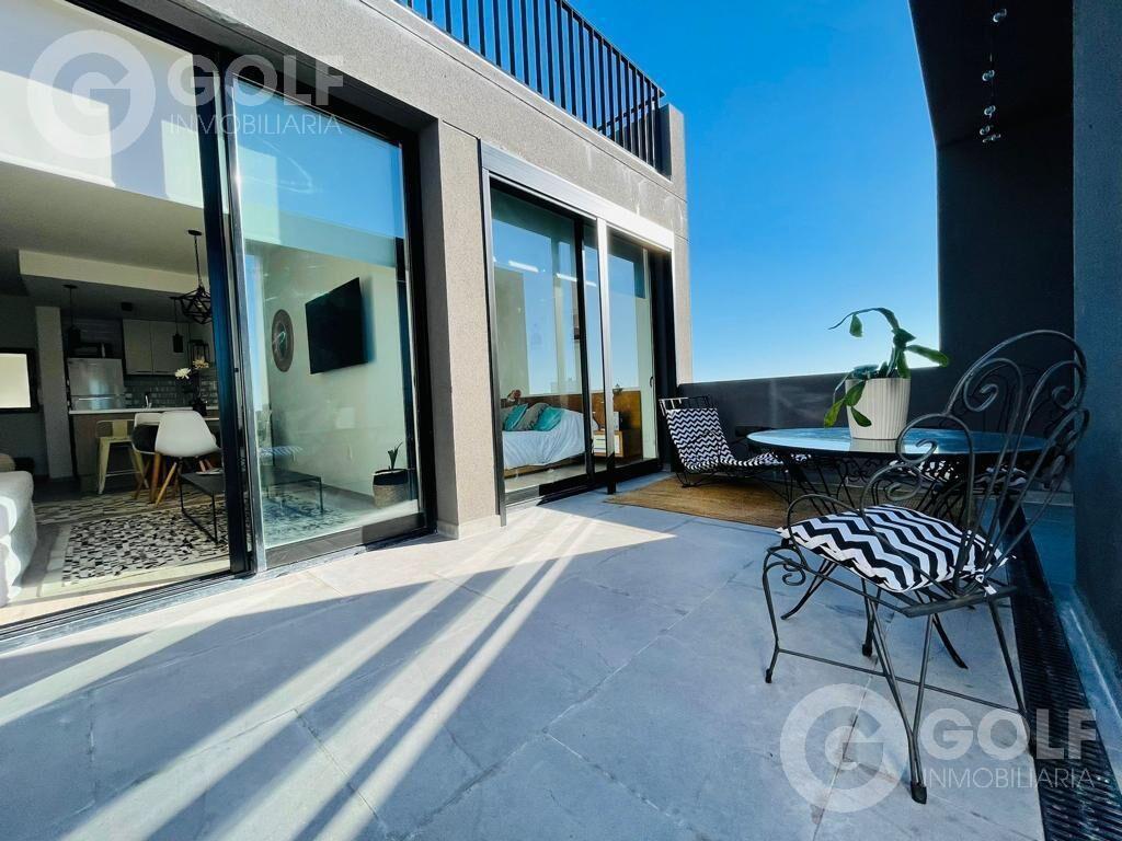 Venta de apartamento de 1 dormitorio con terraza y parrille