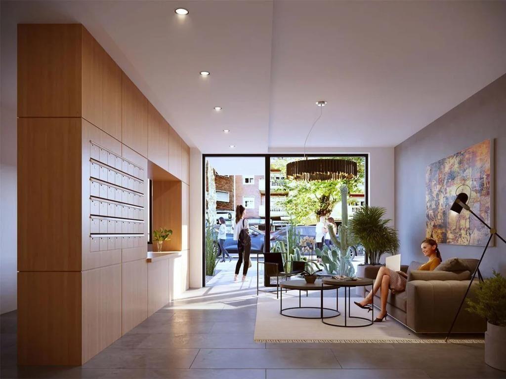 Venta de apartamento de 1 dormitorio al frente con terraza,