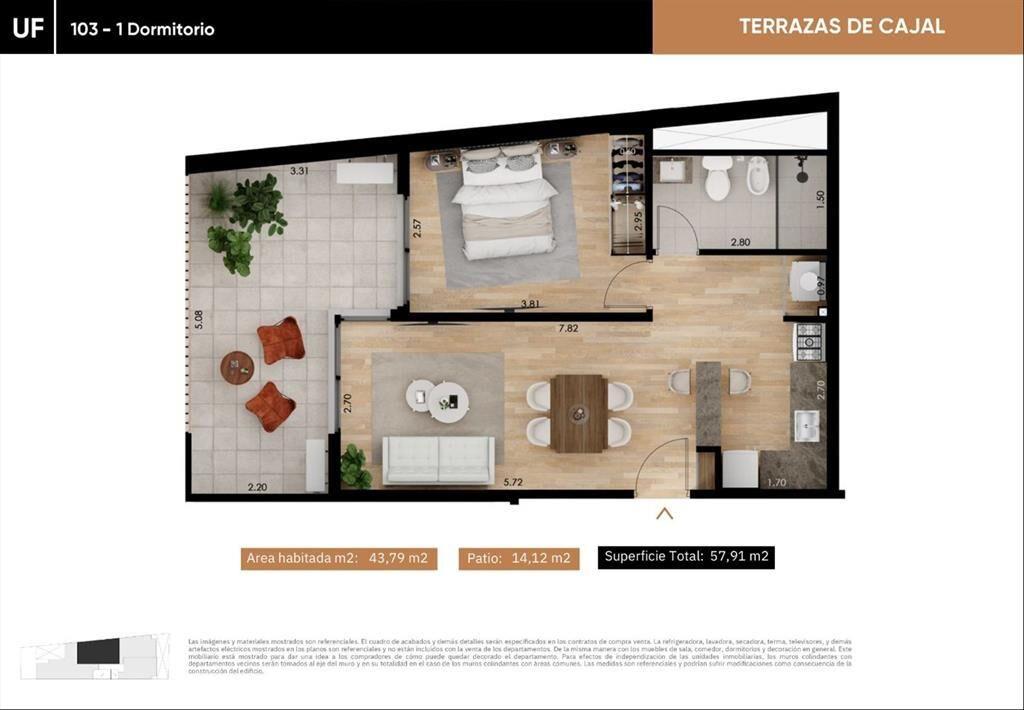Edificio en construcción La Blanqueada/ Tres Cruces, 1 y