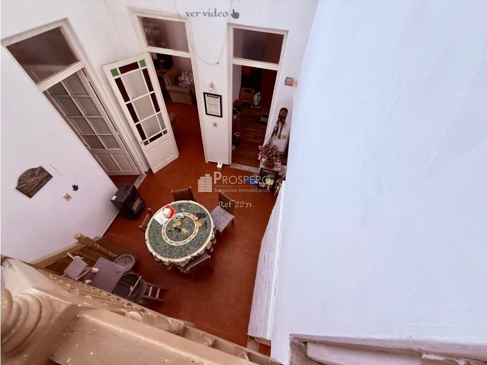 2271/p/5 terreno con casa 2 dorm buceo cochera altillo jardi