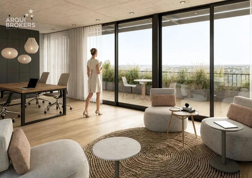 Apartamento de dos dormitorios con patio en venta en La Bla