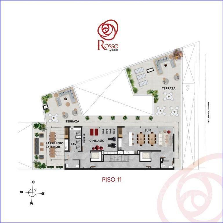 Apartamento de dos dormitorios en venta en Cordón -208