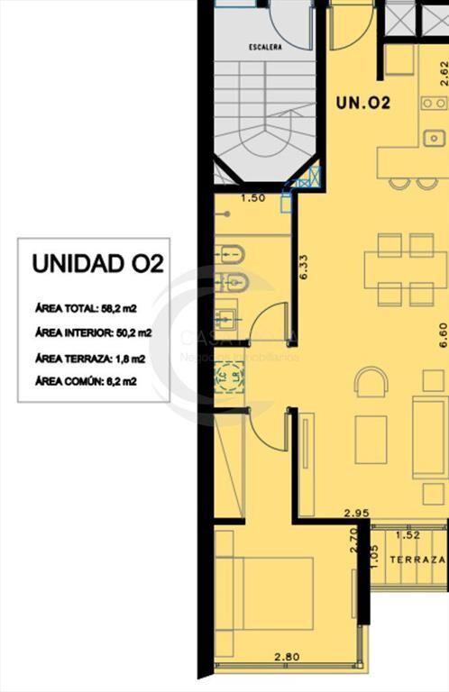 CASATROJA APARTAMENTO 1 DORMITORIO · ENTREGA JUNIO 2027