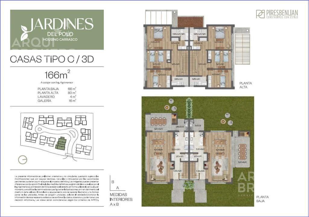 Casa de tres dormitorios en venta en Carrasco - 018C