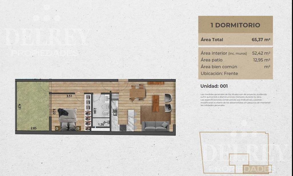 Venta Apartamento - Pocitos Nuevo DELREY PROPIEDADES