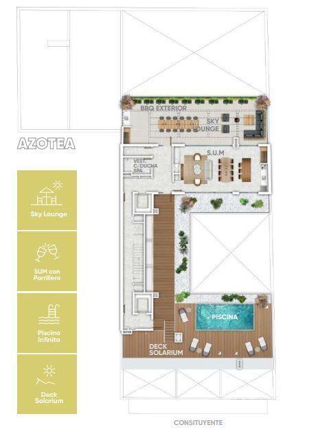 Venta apartamento monoambiente en Cordón - 1104R