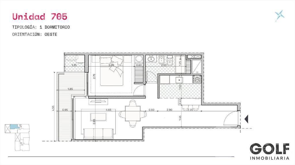 Venta Apartamento con Renta en el Centro de Montevideo.