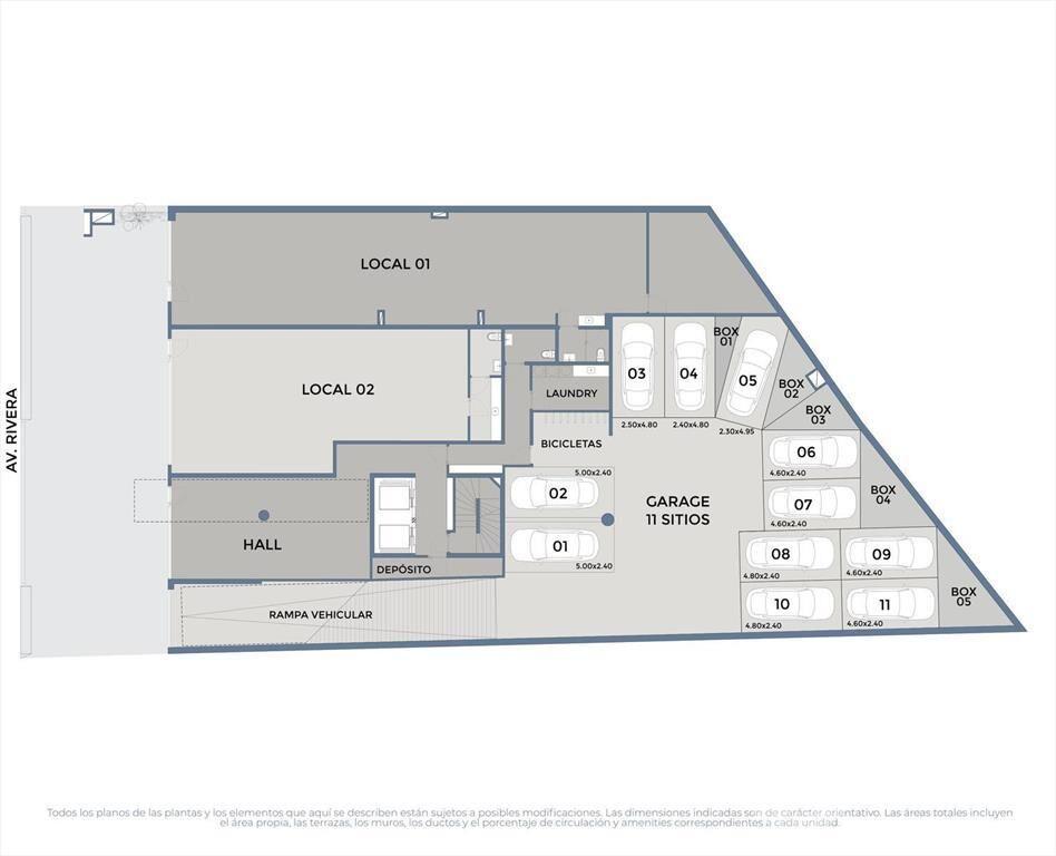 Venta de penthouse de 2 dormitorios con terraza y parriller