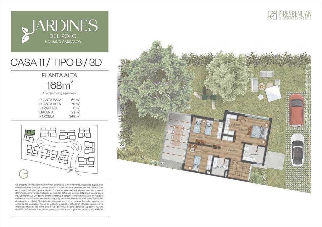 Venta Casa Duplex 3 Dormitorios en Carrasco Norte