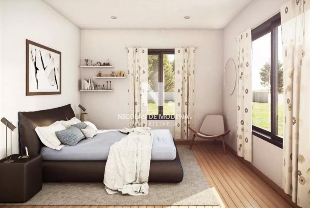 Casa de tres dormitorios en barrio privado del en
