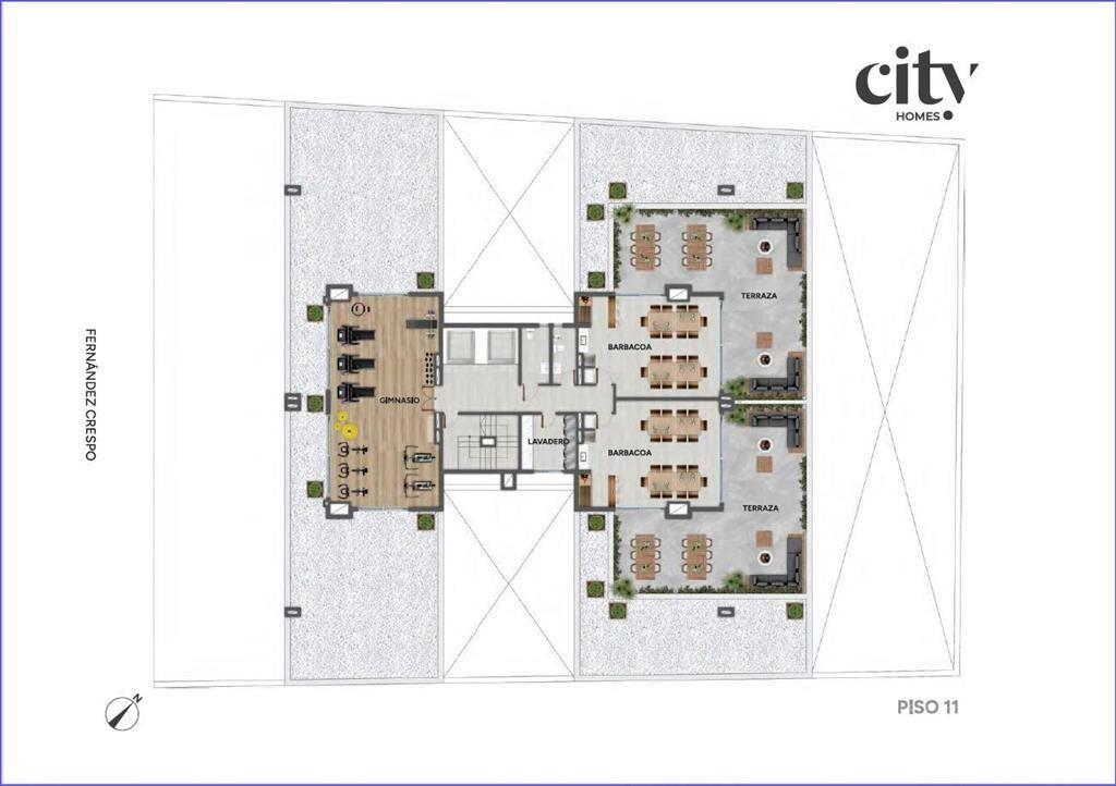 Apartamento de un dormitorio en venta en Cordón - 1013