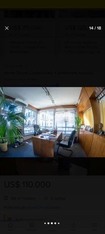 VENTA Y ALQUILER DE OFICINA , APTO VIVIENDA