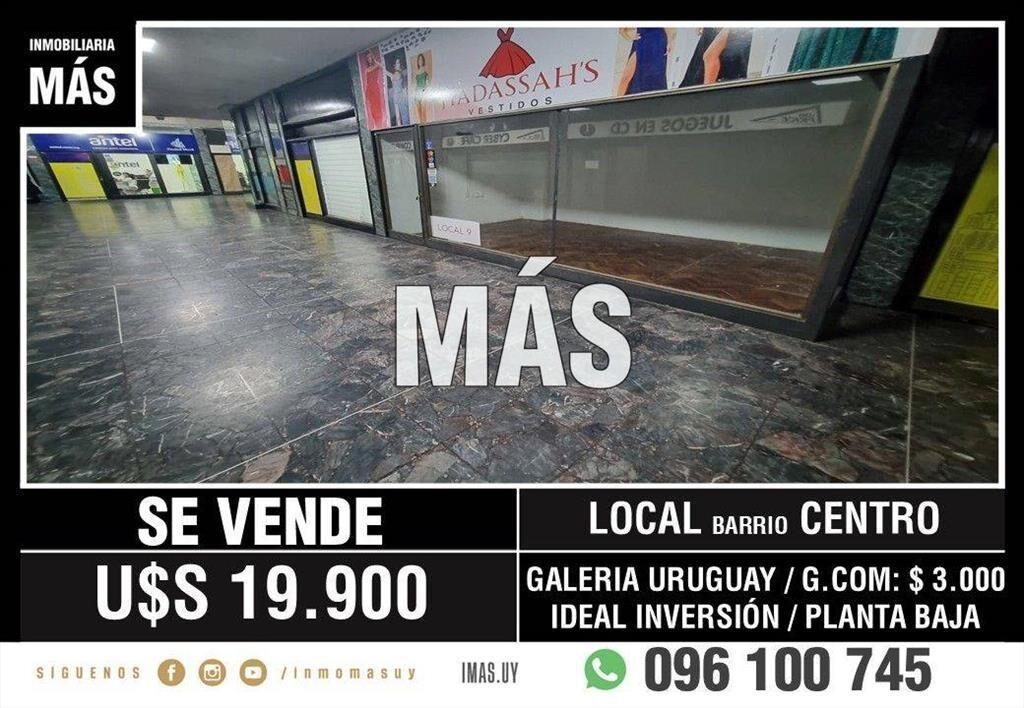 Local Comercial Venta Centro Montevideo iMas.uy S *...