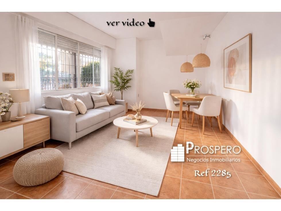 2285/p venta casa 2 dorm Malvin jardin/patio