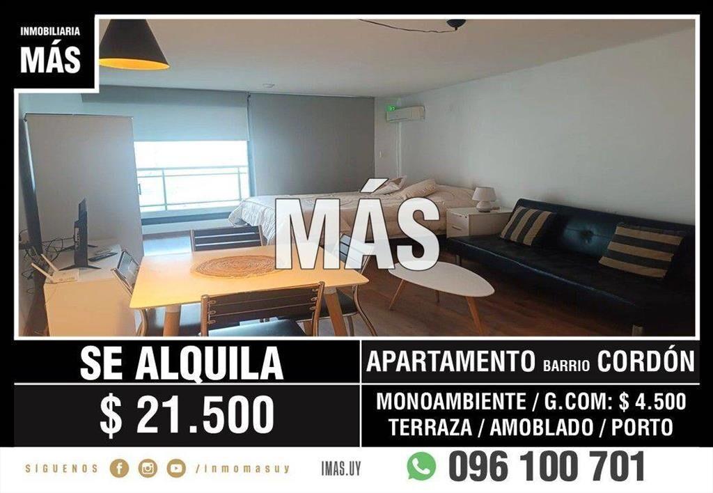 Apartamento Monoambiente Alquiler Centro Montevideo iMas....