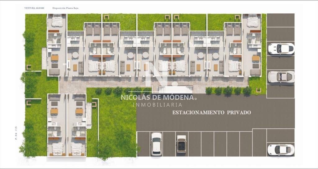 Vende apartamento de 2 dormitorios en Maldonado.