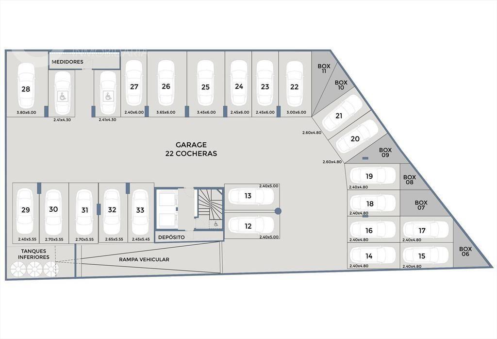 Venta de apartamento de 1 dormitorio en Pocitos