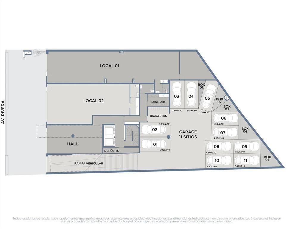 Venta de apartamento de 2 dormitorios en Pocitos