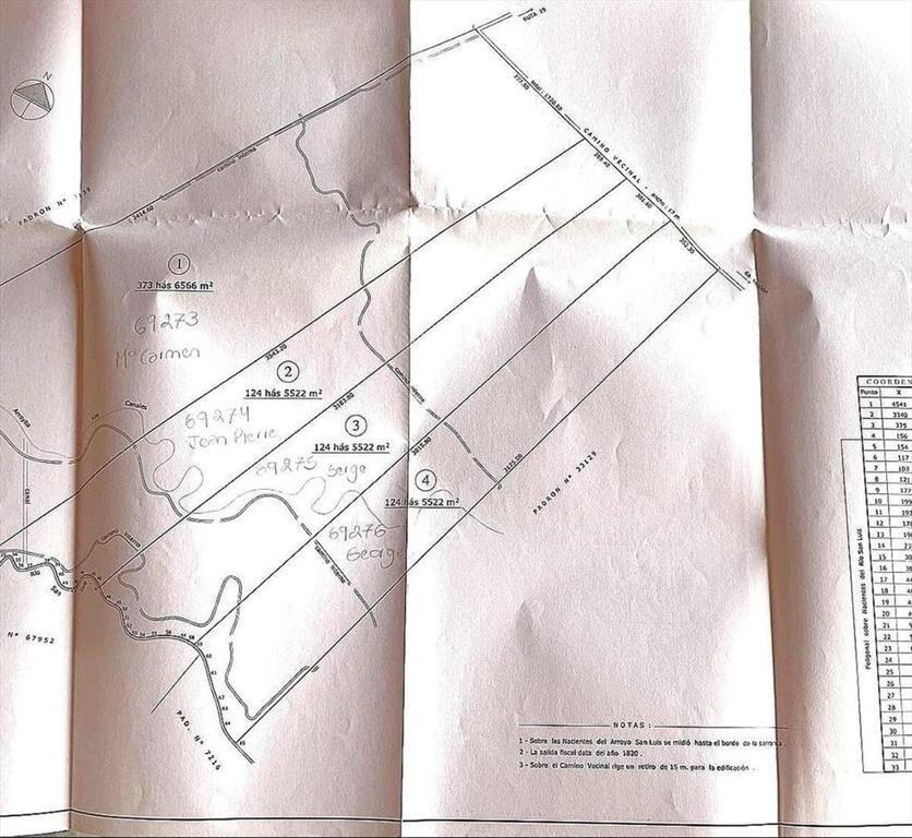 125 HECTÁREAS EN RINCÓN BRAVO, ROCHA