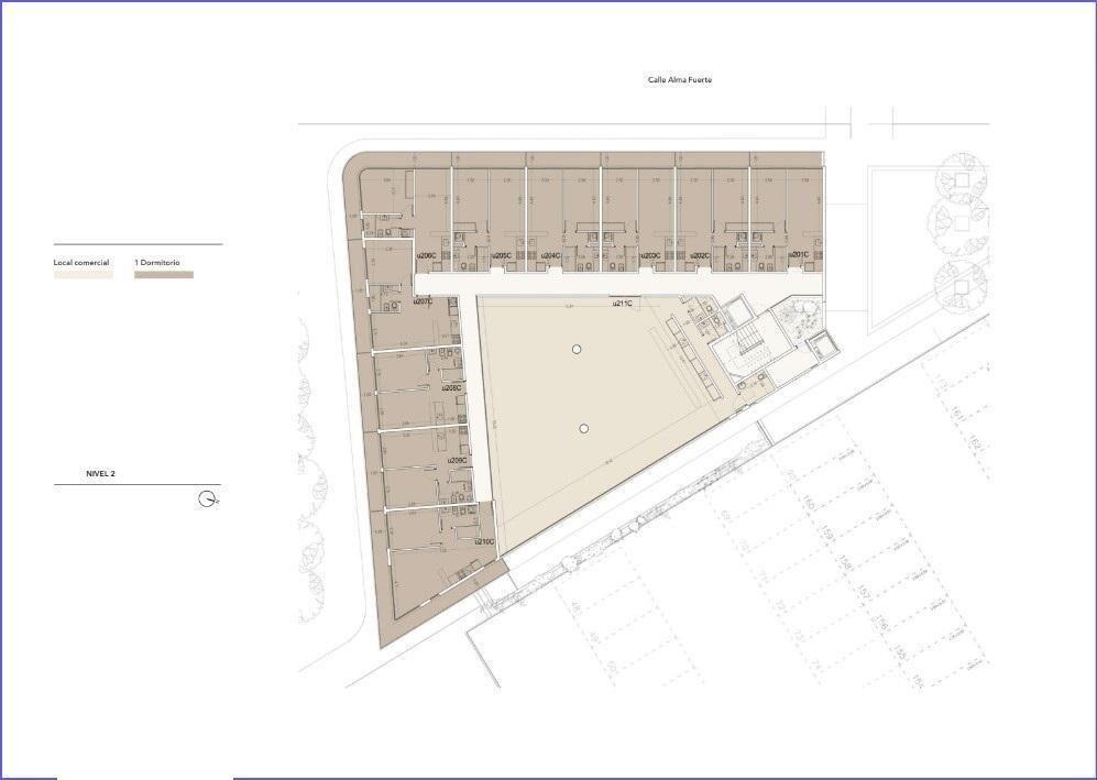 Apartamento de un dormitorio en venta en  Carrasco - 210