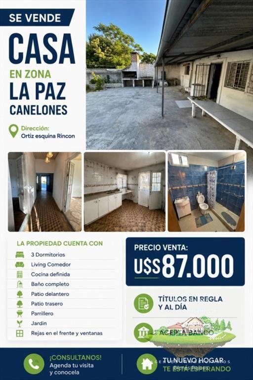 Casa en La Paz-Canelones