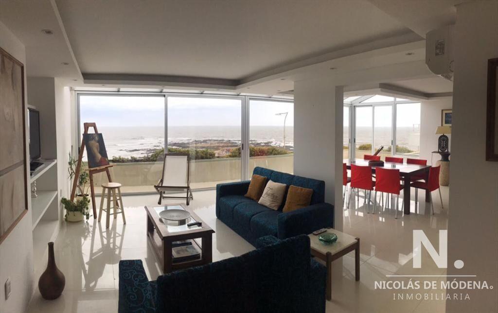 Excepcional apartamento duplex sobre el Mar, 4 Suites, gran