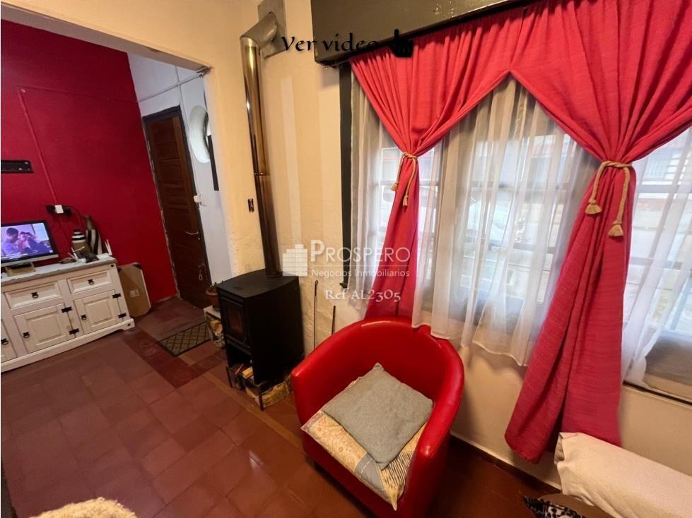 AL2305 Venta Casa 1dorm Brazo Oriental c/ Renta patio