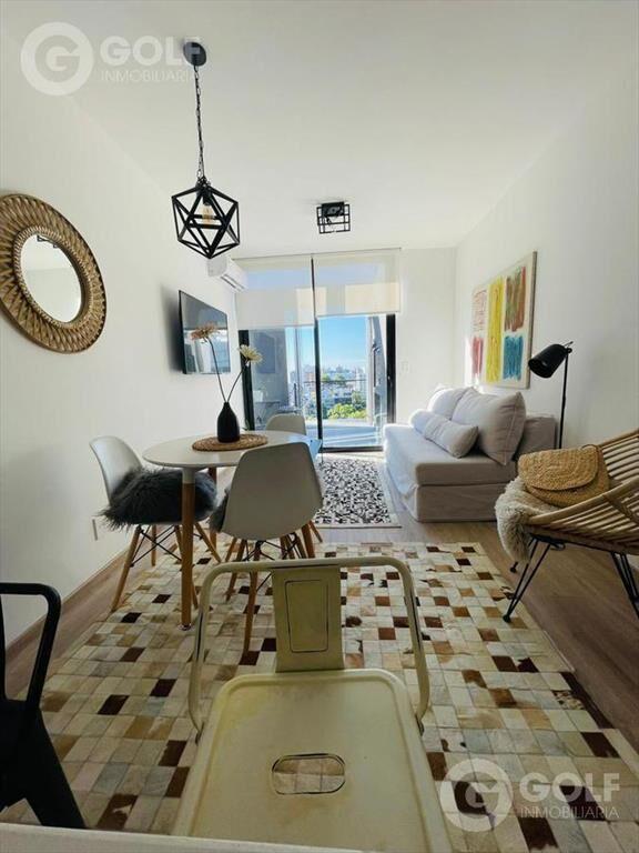 Venta de apartamento de 1 dormitorio con terraza y parrille