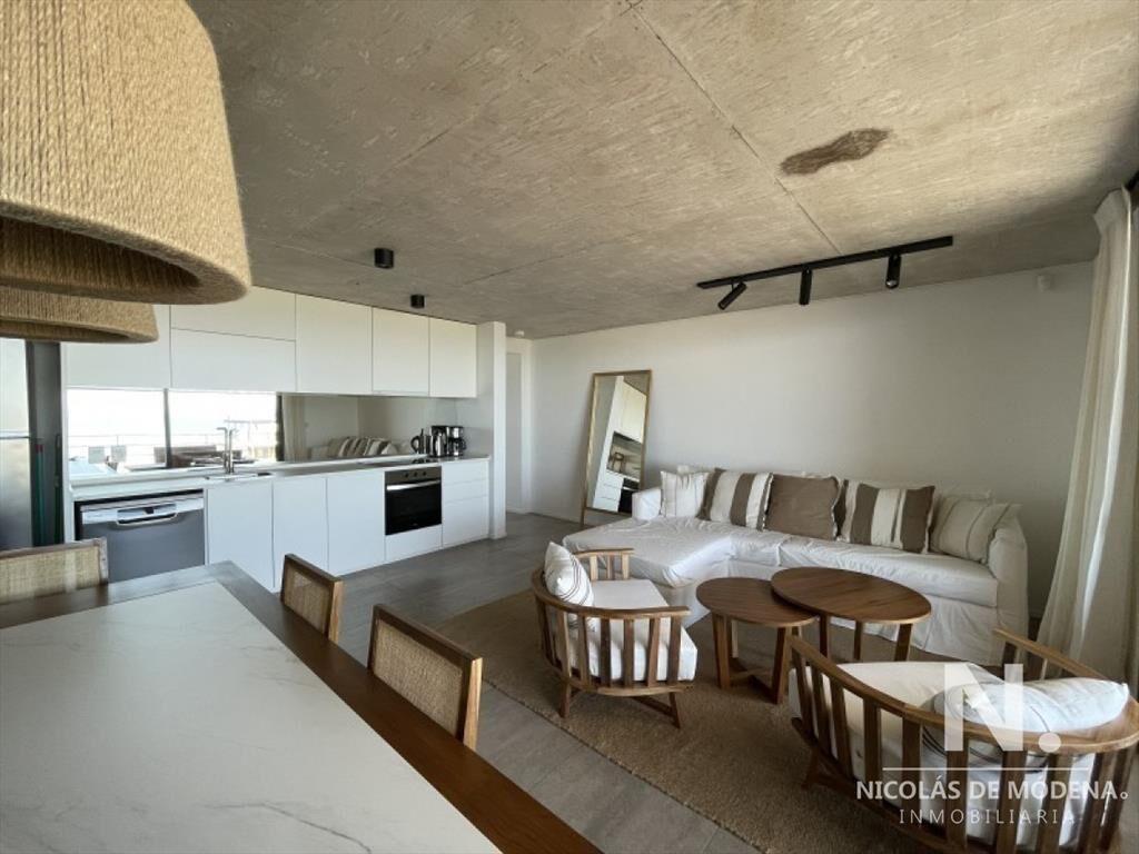 Apartamento de 2 dormitorios, en Manantiales, con parriller