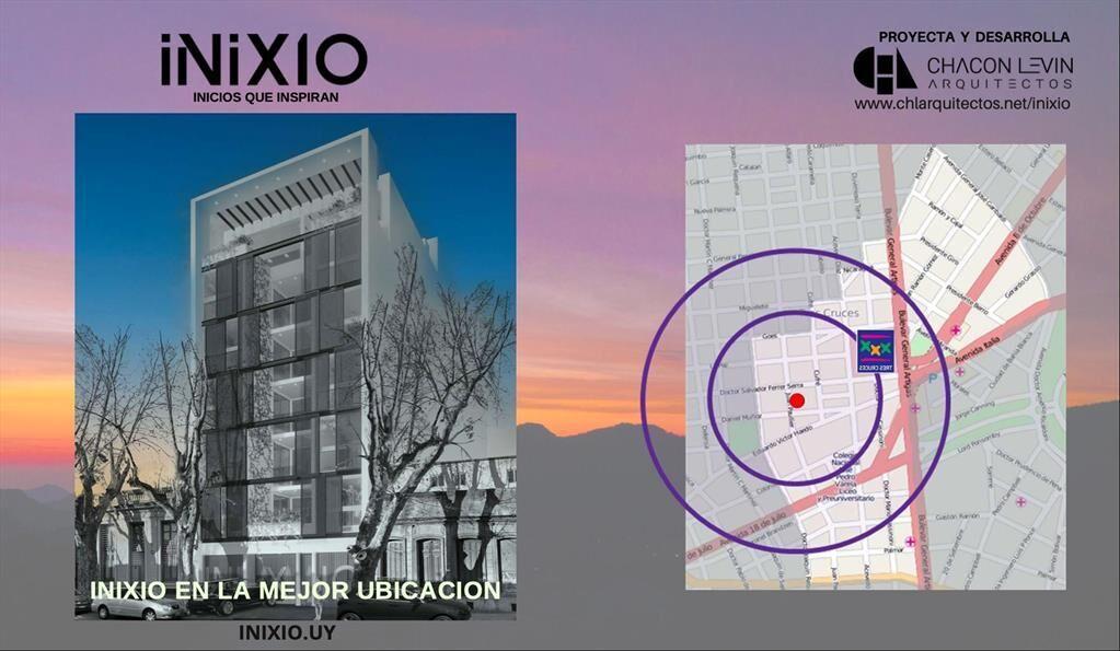Venta Apartamento 1 dormitorio en construcción Tres Cruces