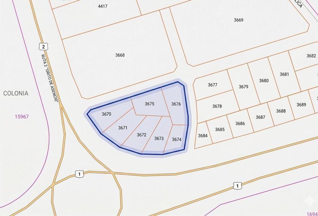 Lote de Terrenos de 6457m2 en Venta Radial Rosario