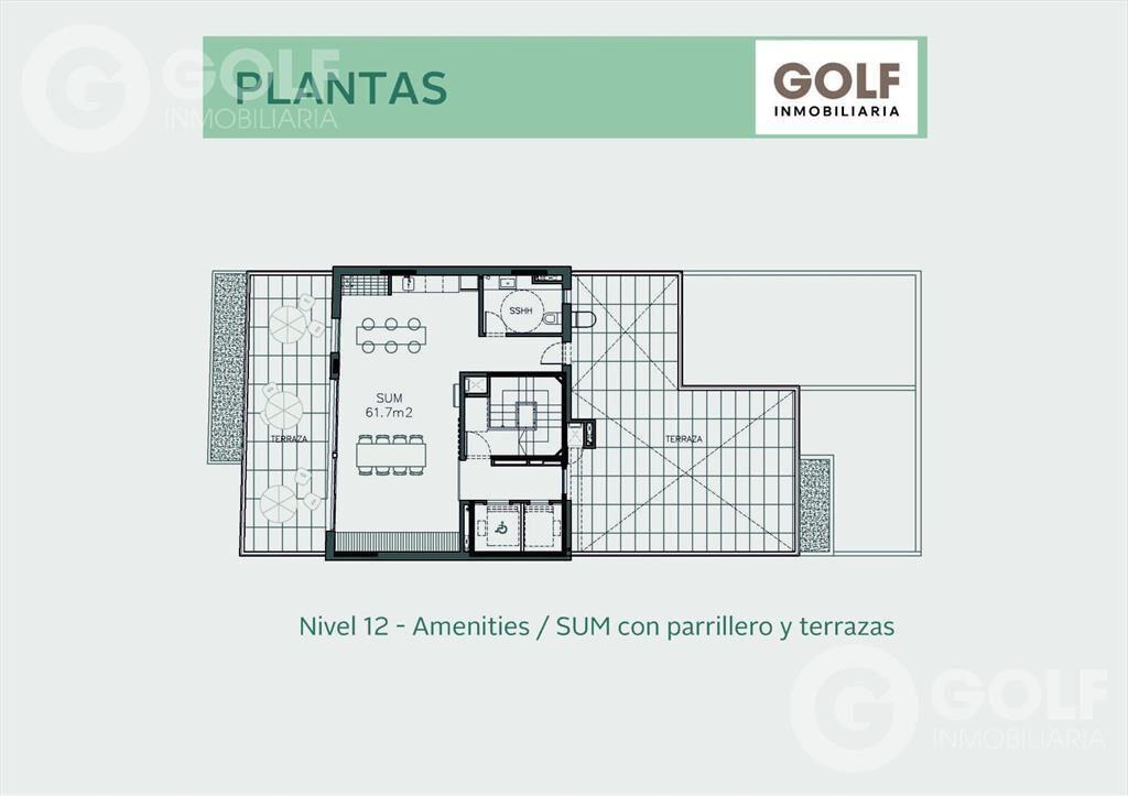 Venta de apartamento de 2 dormitorios en La Blanqueada