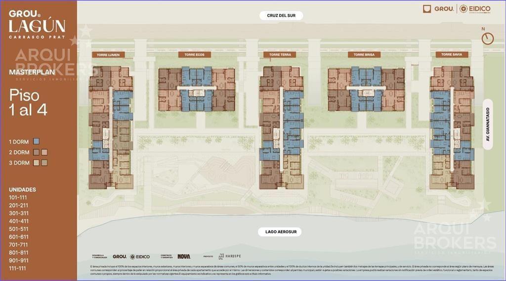 Apartamento de dos dormitorios en venta en Carrasco Este -