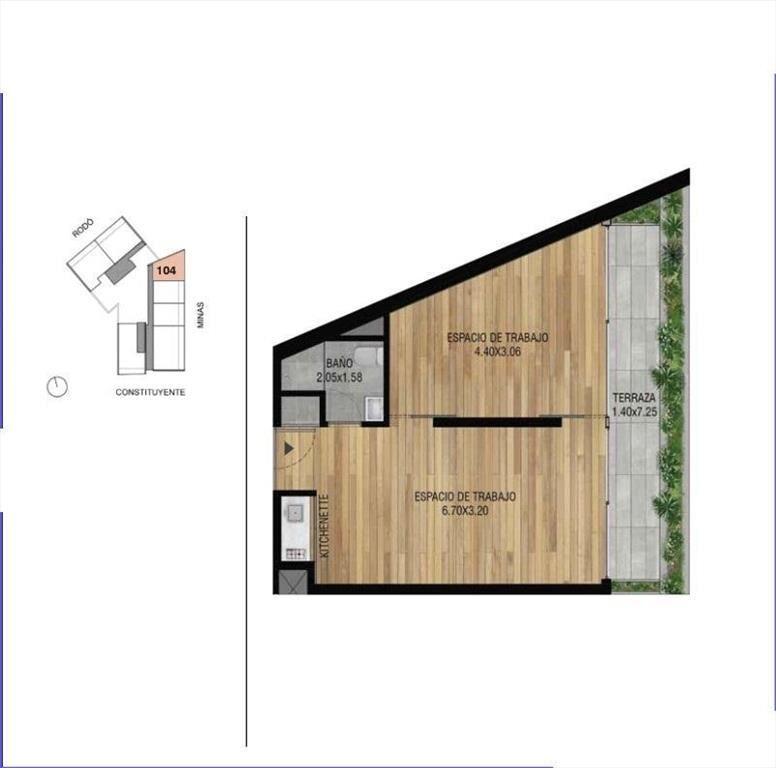 Oficina en venta en Cordón - 104
