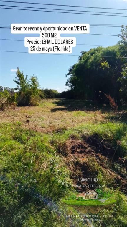 VENTA de terreno en 25 de mayo (Florida)