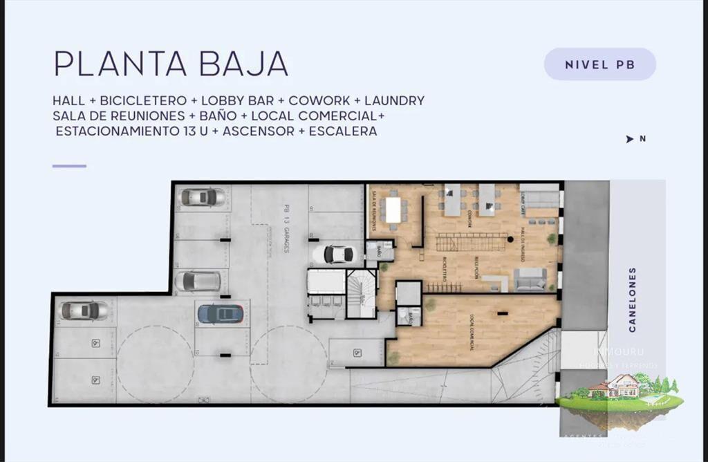 Venta de Apato de 1 Dormitorio situado en Cordón con Renta