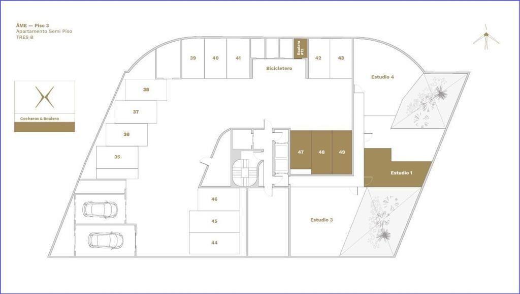Apartamento de cuatro dormitorios y estar en venta en Puert
