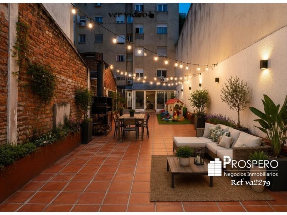 VA2279/P/12 venta apto 3 dorm Cordon/garaje/balcon/patio exc