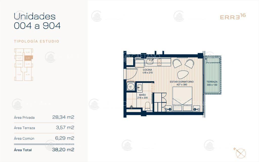 Venta apartamento Loft, Roosevelt - Punta del