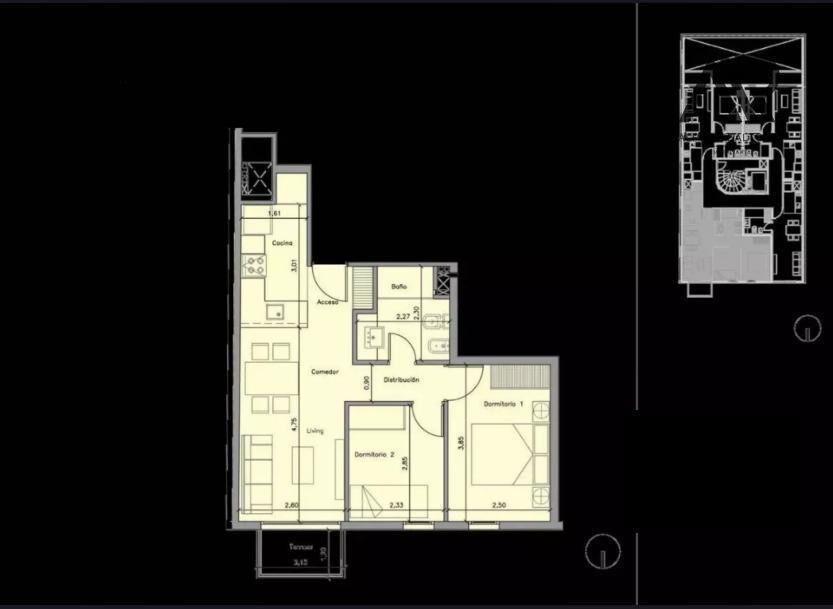 Apartamento en venta en Centro
