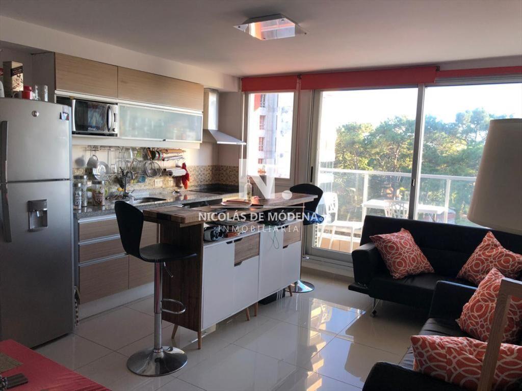 apartamento en venta de 1 dormitorio, punta del