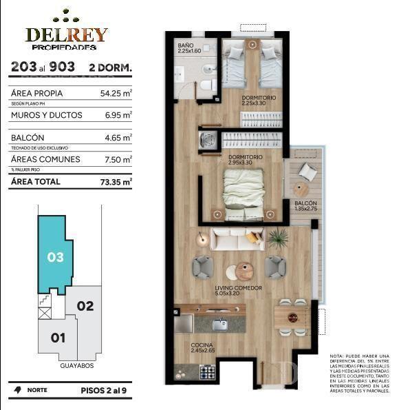 Venta Apartamento - Cordón DELREY PROPIEDADES