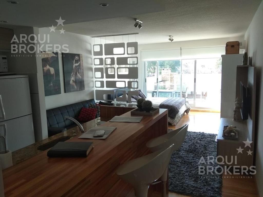Apartamento monoambiente alquiler equipado Punta Carretas