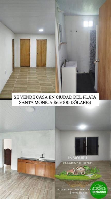 SE VENDE CASA EN ZONA SANTA MONICA CIUDAD DEL PLATA