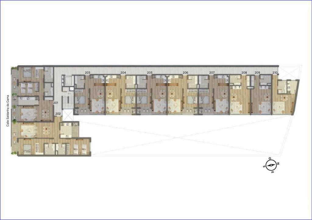 Apartamento de un dormitorio en venta en Puerto Buceo - 203